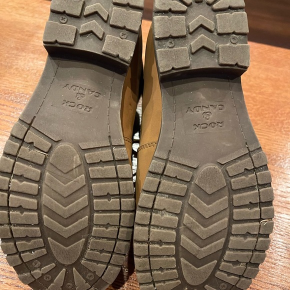 Rock & Candy Tan Bulldozer Boots Size 6.5 - Picture 8 of 8